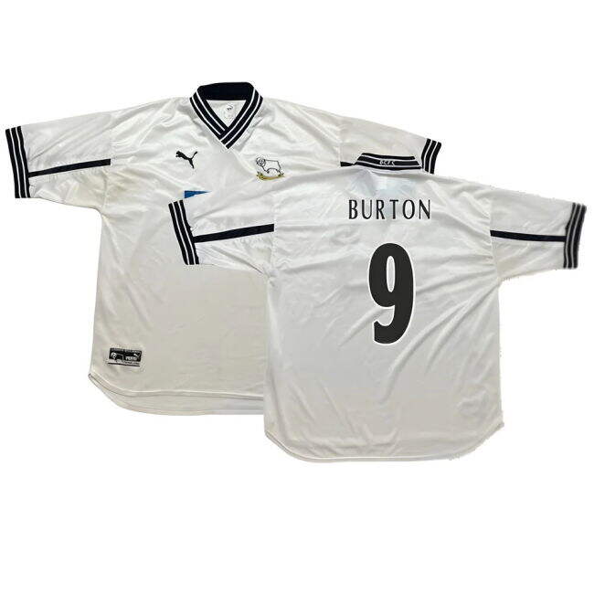 Derby County 1999-00 Home Shirt ((Very Good) XXL) (Burton 9)