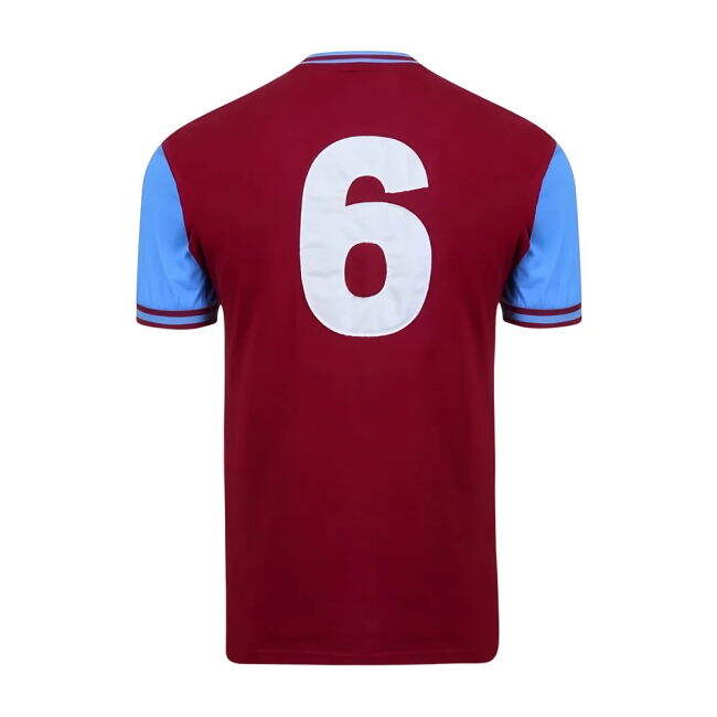 Rare West Ham Home Match-Grade Durable Stitching - Match Jersey A#849