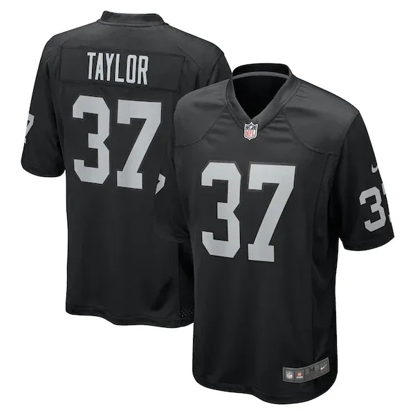 None Trey Taylor Game Jersey - Black | NFL Player Jersey | NFL Footbal