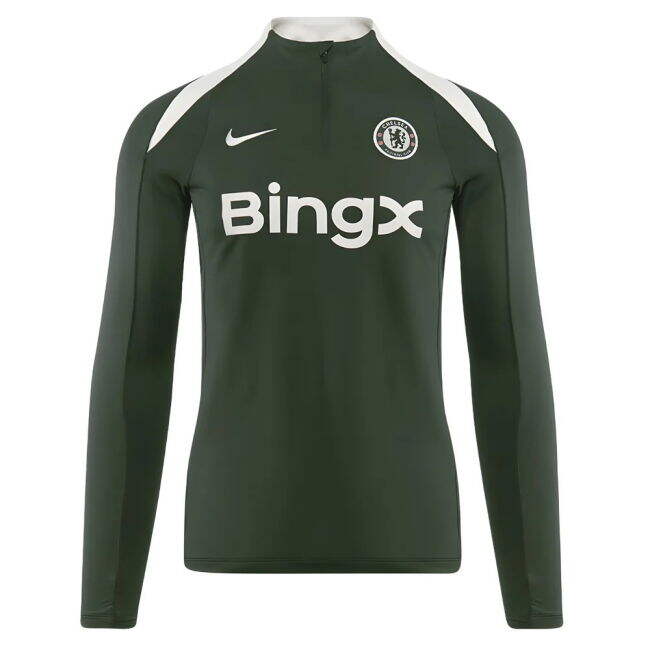 2025-2026 Chelsea Strike Drill Top (Green)