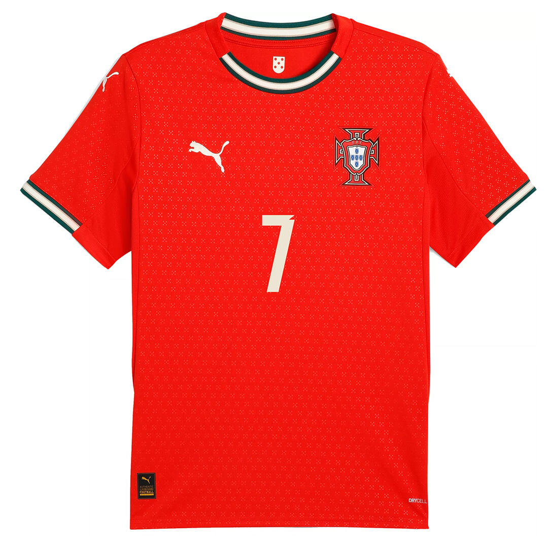 Portugal 2025 Home 7 RONALDO Soccer Jersey Shirt - Official Replica