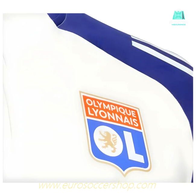 2024-2025 Olympique Lyon Training Top (White Tint)