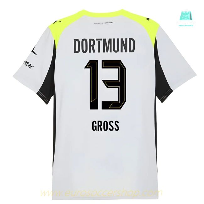 2025-2026 Borussia Dortmund Away Shirt (Gross 13)