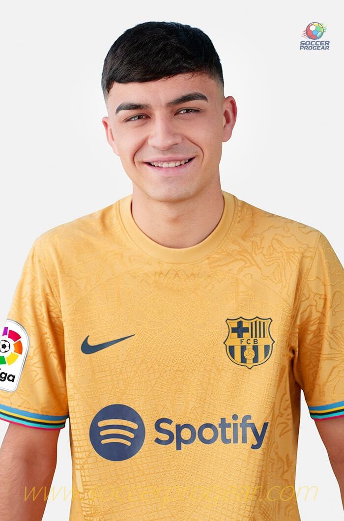 FC BARCELONA La Liga AWAY JERSEY PEDRI 2022 2023