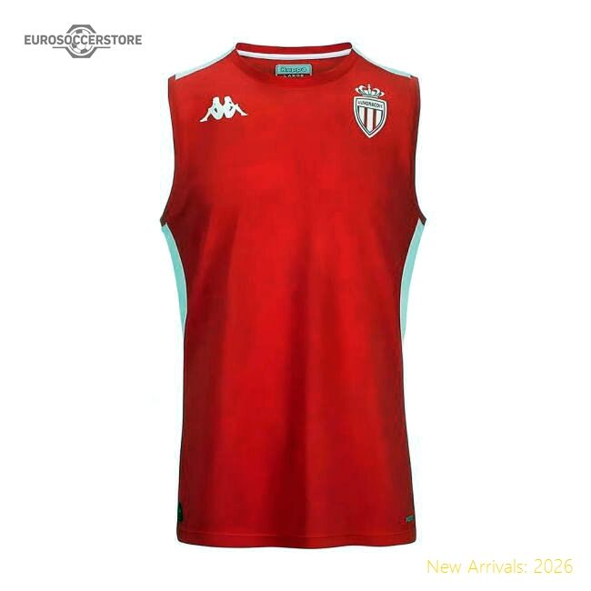 Genuine Premium 2024-2025 As Monaco Sleeveless Jersey (Red)