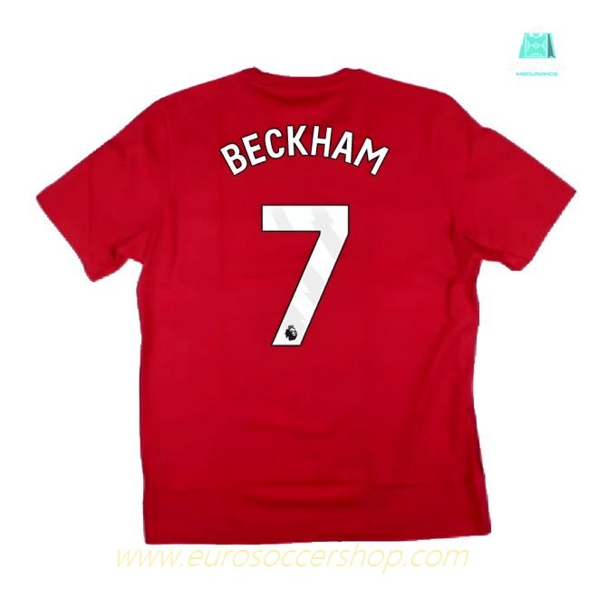 2024-2025 Man Utd DNA Graphic Tee (Red) (Beckham 7)