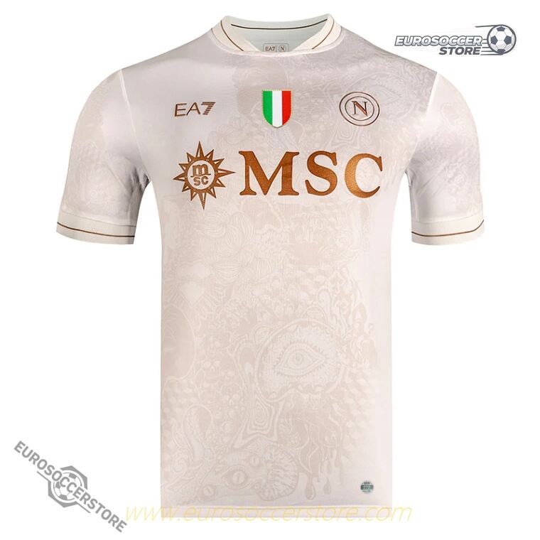 Napoli's Away Football Jersey for the 25-26 Season