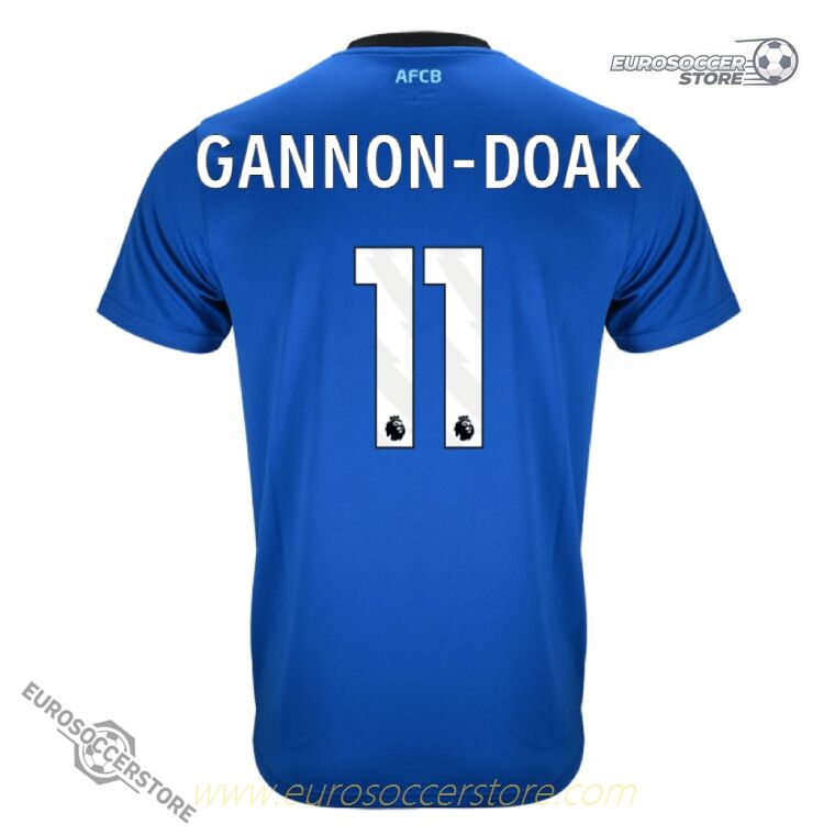 Bournemouth 25-26 Season Away GANNON-DOAK Number 11 Football Jersey