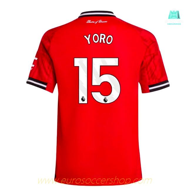 2025-2026 Man Utd Home Shirt (Kids) (Yoro 15)