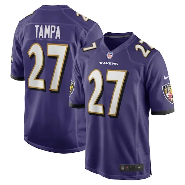 Performance Baltimore Ravens Game Jersey - Premium Purple NFL Fan J...