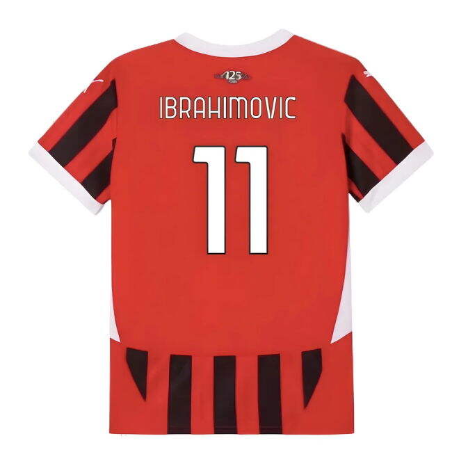 2024-2025 ACM Home Shirt (Kids) (Ibrahimovic 11) Lightweight
