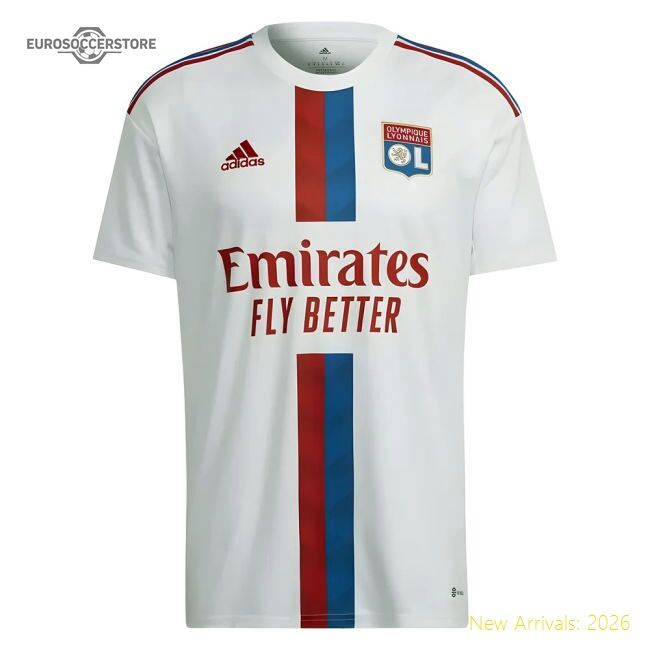 Premium High-Quality 2022-2023 Olympique Lyon Home Shirt