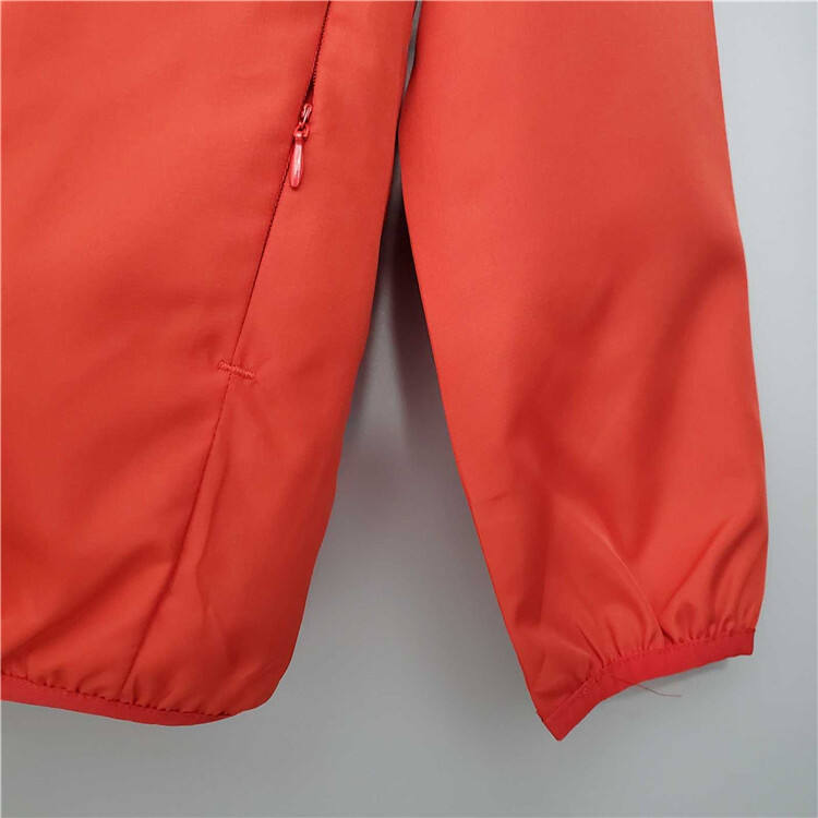 Premium Moisture Wicking AC Milan 21-22 Red Jacket Windbreaker