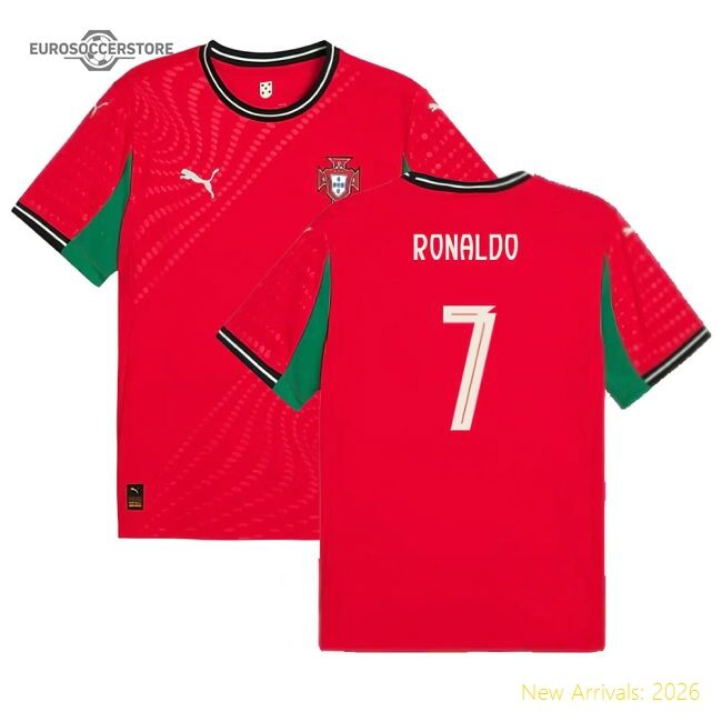 Official 2026 Portugal Home Jersey - Long-Lasting Fan Edition