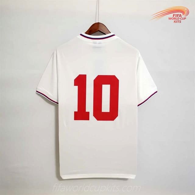 England Soccer Kit season 1980 Home Game
