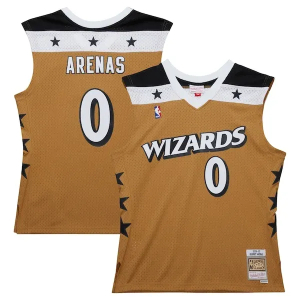 Gilbert Arenas WAS Swingman Jersey - fashionable top-tier athletic
