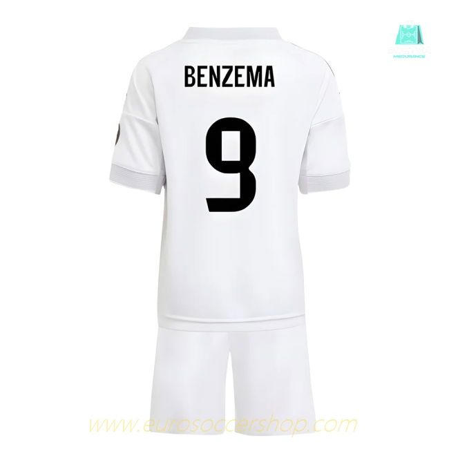2025-2026 Real Madrid Home Mini Kit (Benzema 9)