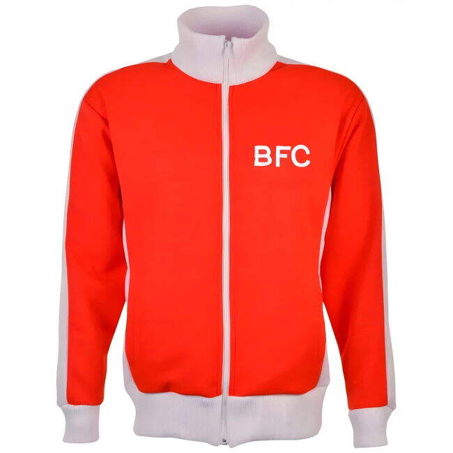Barnsley Red/White Track Top - game day