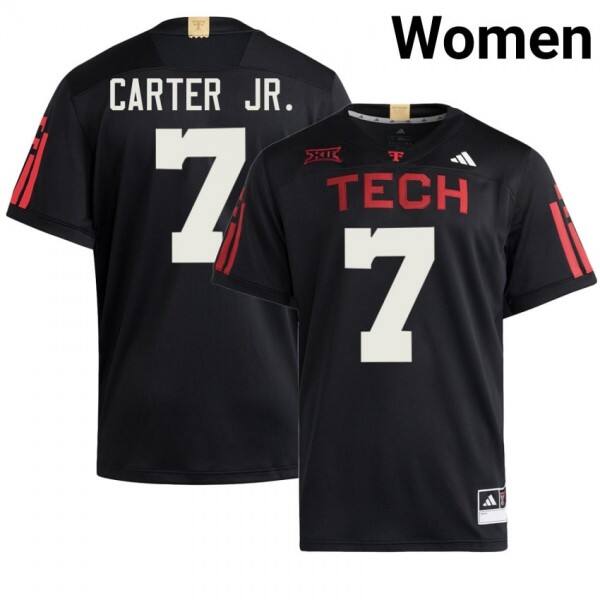 Women Talent Factory #7 Terrance Carter Jr. Women Red Durable Jersey