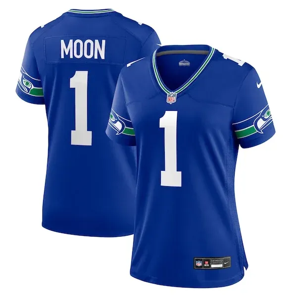 Performance Seattle Seahawks Game Jersey - Premium Royal NFL Fan Je...