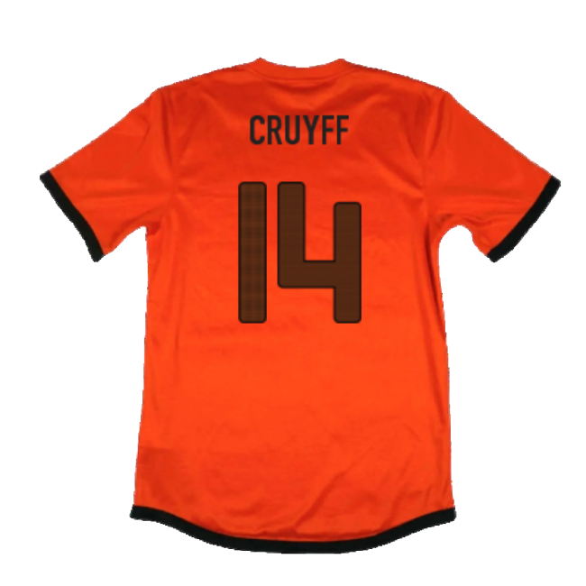 Holland 2012-13 Home Shirt ((Very Good) S) (Cruyff 14)