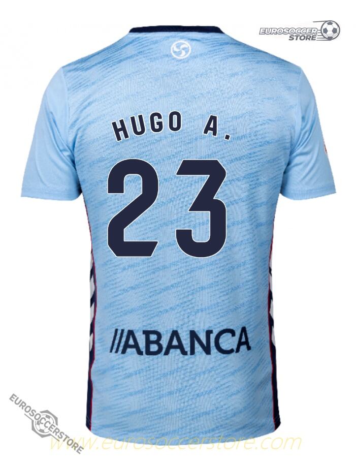 HUGO A.'s 23 Home Jersey for RC Celta in the 25-26 Season