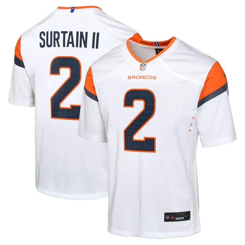 None Patrick Surtain II DEN Broncos Durable Fan Apparel Football Appar