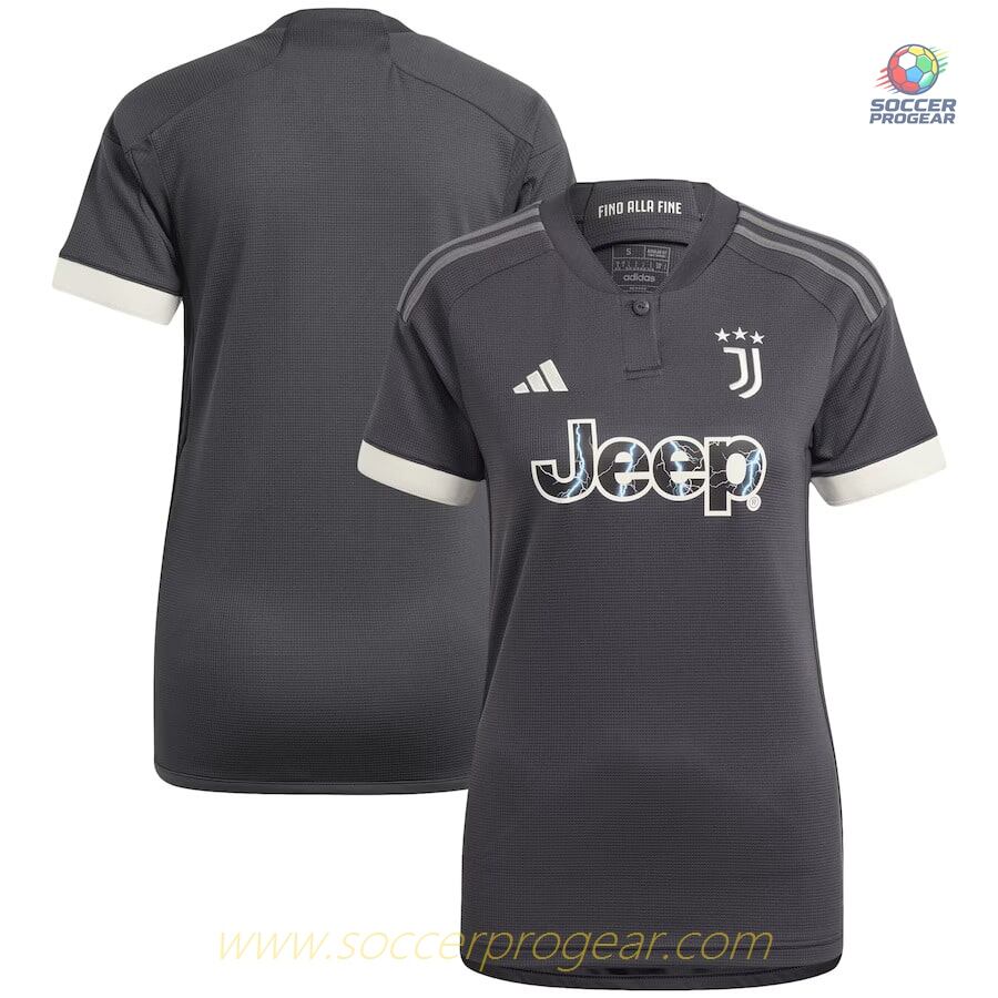 Juventus Third Team Football Shirt 2023 2024 Ladies