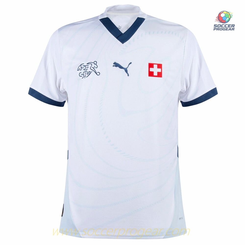 Switzerland Away Football Team Jersey 2024-25 Edition
