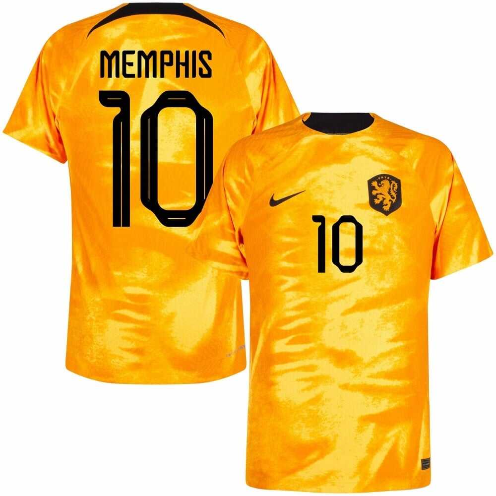 NETHERLANDS HOME JERSEY WORLD CUP 2022 MEMPHIS