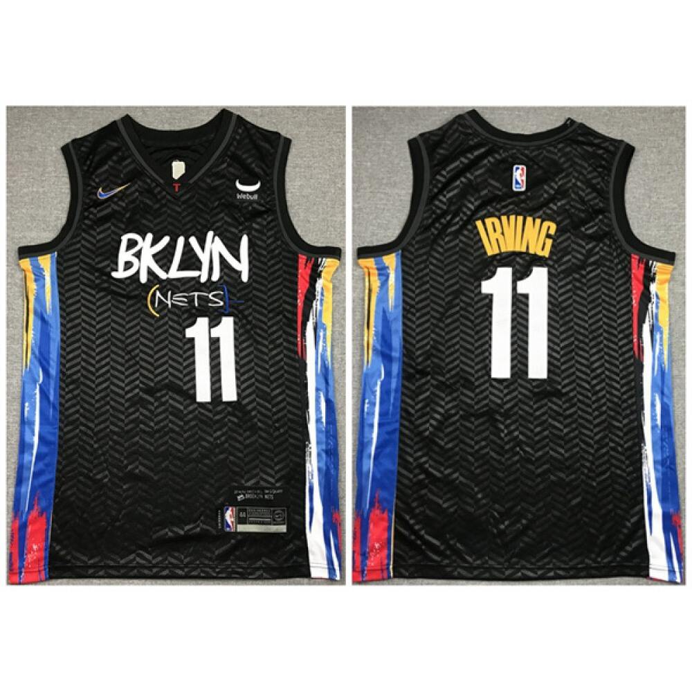 11 Brooklyn Nets Jersey Black - City Edition - NBA Collection