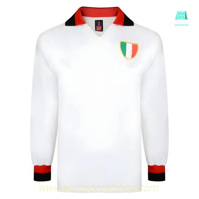 Score Draw Ac Milan 1963 European Cup Final Retro Football Shirt