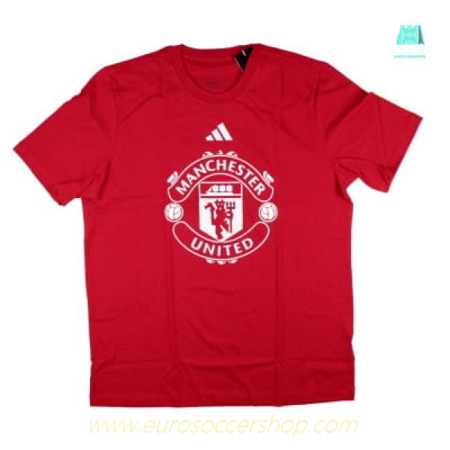 2024-2025 Man Utd DNA Graphic Tee (Red) (Your Name)