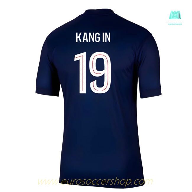2025-2026 PSG Paris Saint Germain Home Shirt (Kang In 19)