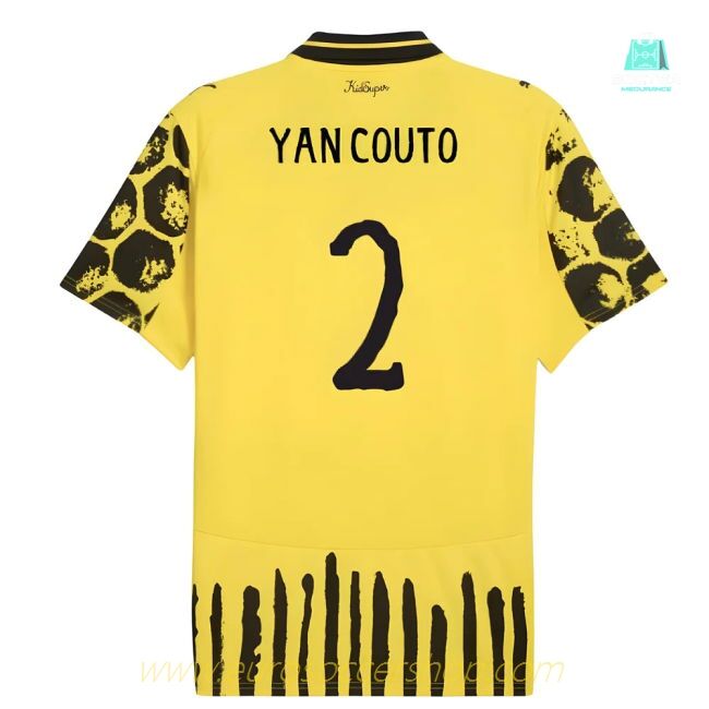 2025-2026 KIDSUPER x Borussia Dortmund CWC Home Shirt (Yan Couto 2)