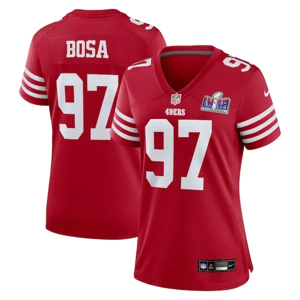 Performance San Francisco 49ers Game Jersey - Premium Scarlet NFL F...