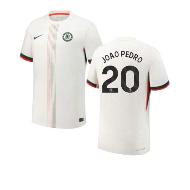 2025-2026 Chelsea Authentic Dri-Fit ADV Away Shirt (Joao Pedro 20)
