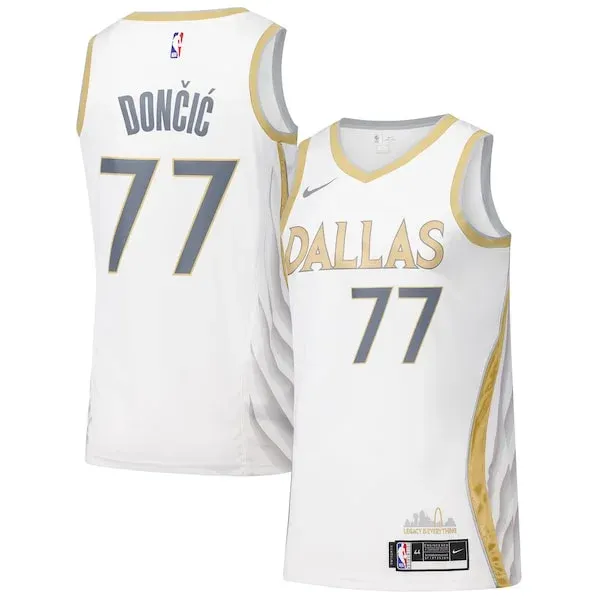 Dallas Mavericks DAL Swingman Jersey - official team-jersey - White