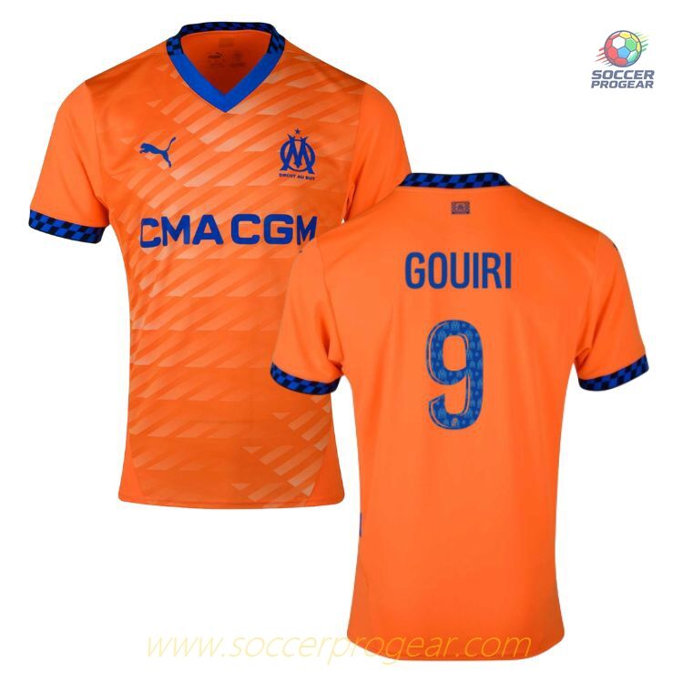 OM Match Quality Alternate Football Jersey 2024-2025 Season Gouiri