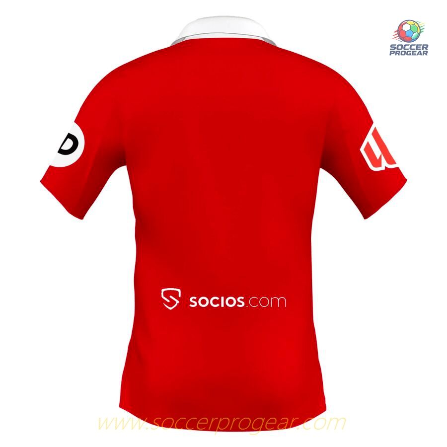 Sevilla FC Away Youth Soccer Jersey 2025-2026 Season