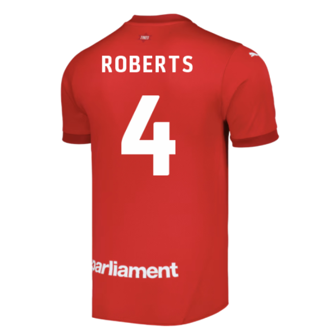 Elite 2024-2025 Barnsley Home Shirt (Roberts 4) Kit Official Merchandise