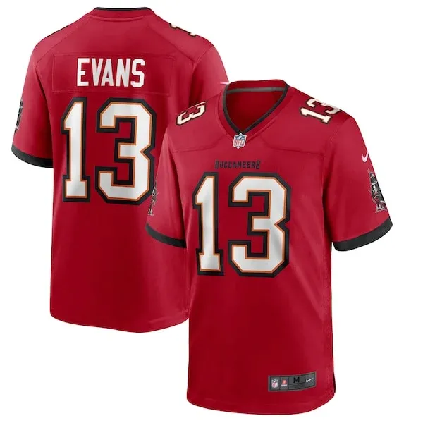 None Game NFL Jersey - Red | High-Quality Football Apparel | NFL Footb