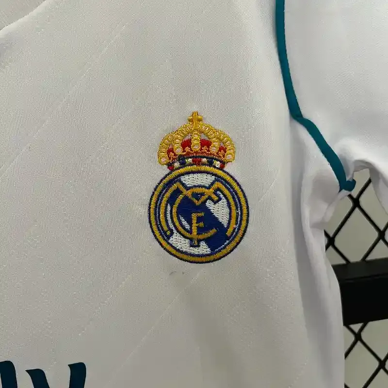 2017-2018 Kids Real Madrid Jersey retro kit