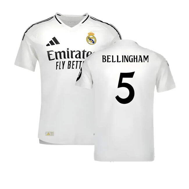 2024-2025 RM Home Replica Football Shirt (Bellingham 5)