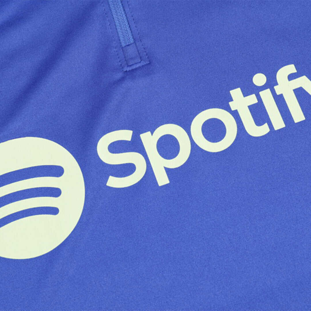 Barcelona Zipper Sweatshirt Kit(Top+Pants) 2024/25 Authentic Kit