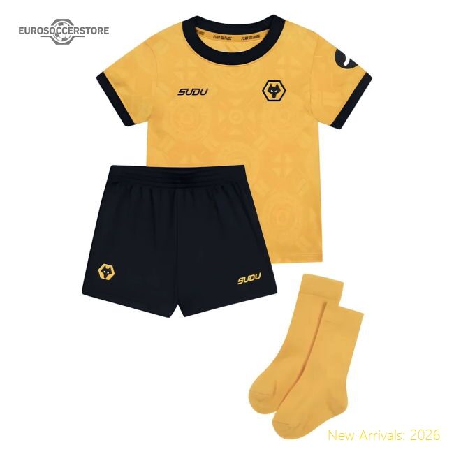 2025-2026 Wolves Home Baby Kit - Premium Quality - Authentic Design