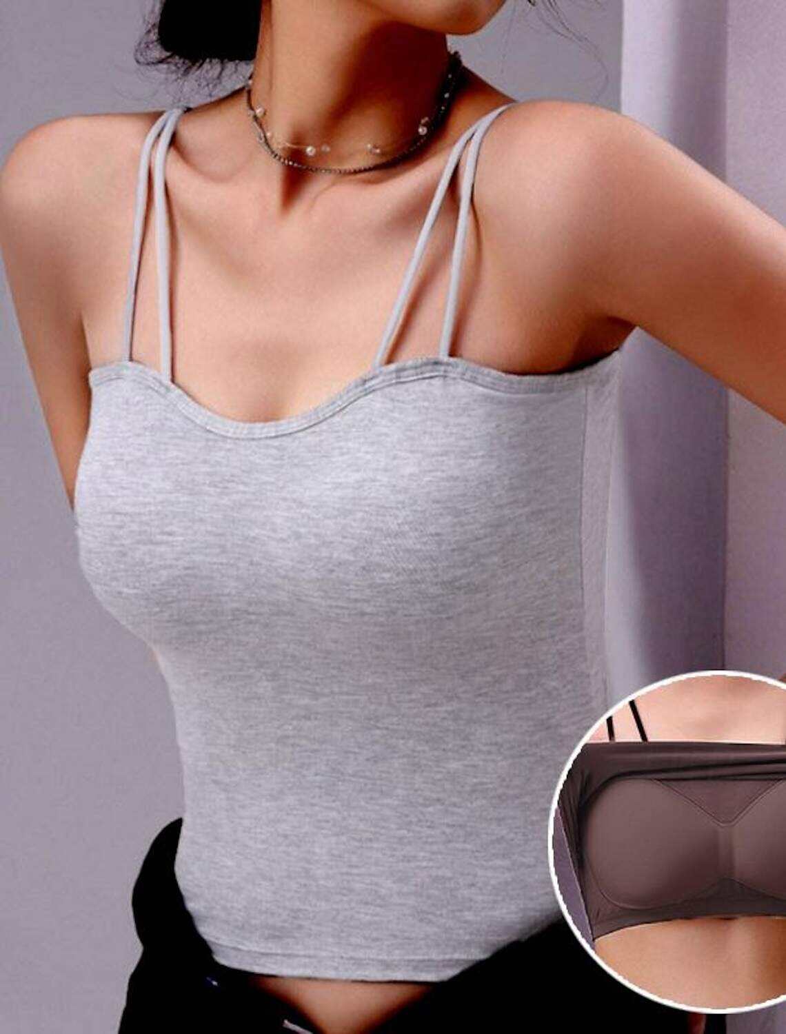 Women's Tank Top Basic Sleeveless Regular Tops Strapless Summer