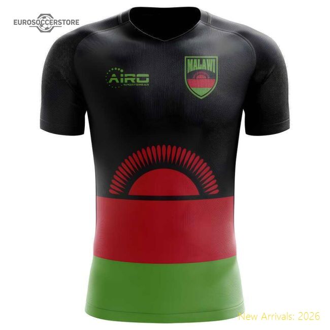 Malawi Concept 20252026 Home Shirt  Top Modern Quickdry