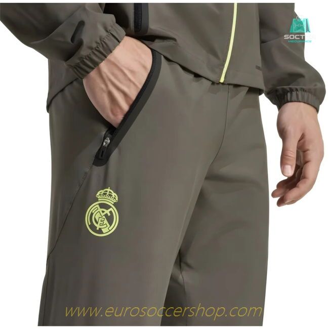 2025-2026 Real Madrid Vis Tech Pants (Almost Grey)