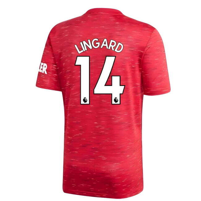 Pro-Grade Man Utd LINGARD 14 2020 2020-2021 Man Utd Adidas Home Foo...